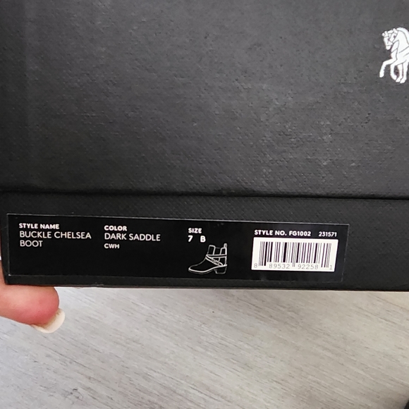 Coach Buckle Chelse Boot Worn 1x - Picture 8 of 8